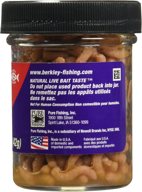Berkley Gulp! Maggot - Natural, 1 Inch, 1.5 oz Pack - product image 2