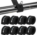 8 Pcs Fishing Rod Straps Adjustable Neoprene Ties Elastic Fishing Rod Tackle Belt Ties Casting Rod Straps for Fixed Casting Rods & Spinning Rods & Fly Rods Wrap Protectors