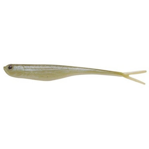 Berkley PowerBait Saltwater Jerk Shad 5-Inch Pearl Watermelon Shad, 6-Pack