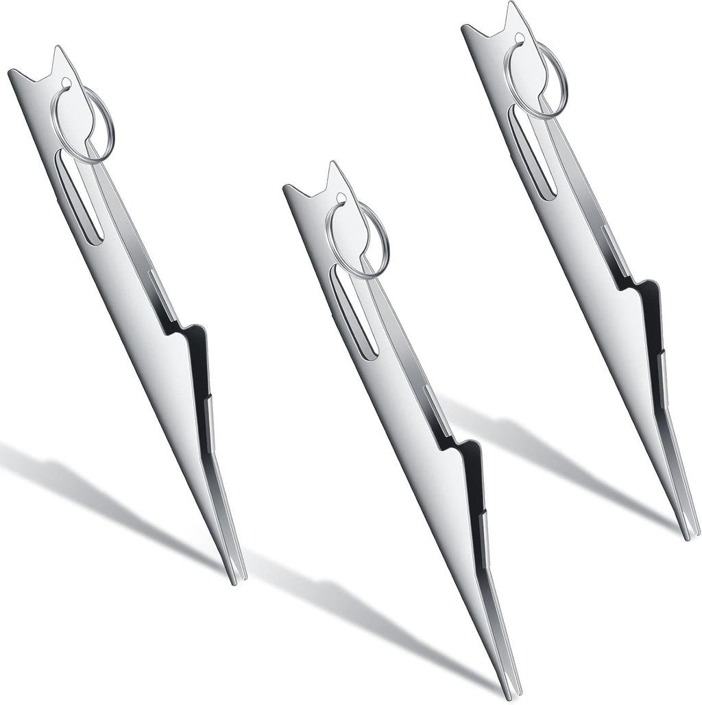 3 Pcs Fishing Line Knot Quick Tie Fishing Knot Tying Tool Fly Nail Knot Tool Fly Angler Accessories Fly Tying Equipment for Hooks Lures Lines Men