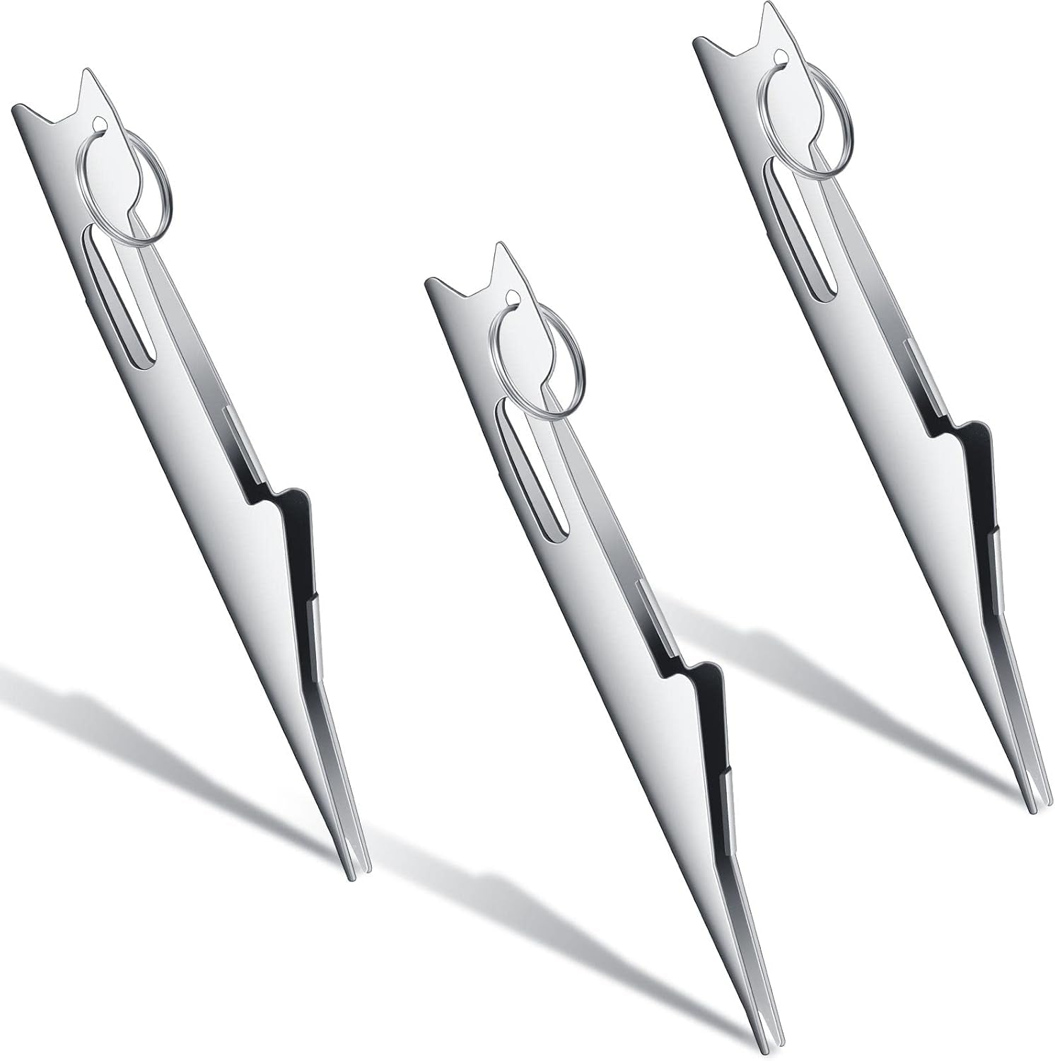 3 Pcs Fishing Line Knot Quick Tie Fishing Knot Tying Tool Fly Nail Knot Tool Fly Angler Accessories Fly Tying Equipment for Hooks Lures Lines Men
