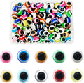 200/400Pcs Multicolor Fishing Beads Assortment Kit 5Mm 6Mm 8Mm Fishing Rigs Beads Mixed Color round Plastic Fishing Line Beads Baits