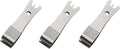 3 Pcs Fishing Line Cutter Nipper Set with Hook Eye Cleaner, Stainless Steel Fly Fishing Line Clippers, Multi-Purpose Cutting Tool for Braid/Mono, Sharp Cutting Nipper Accessories