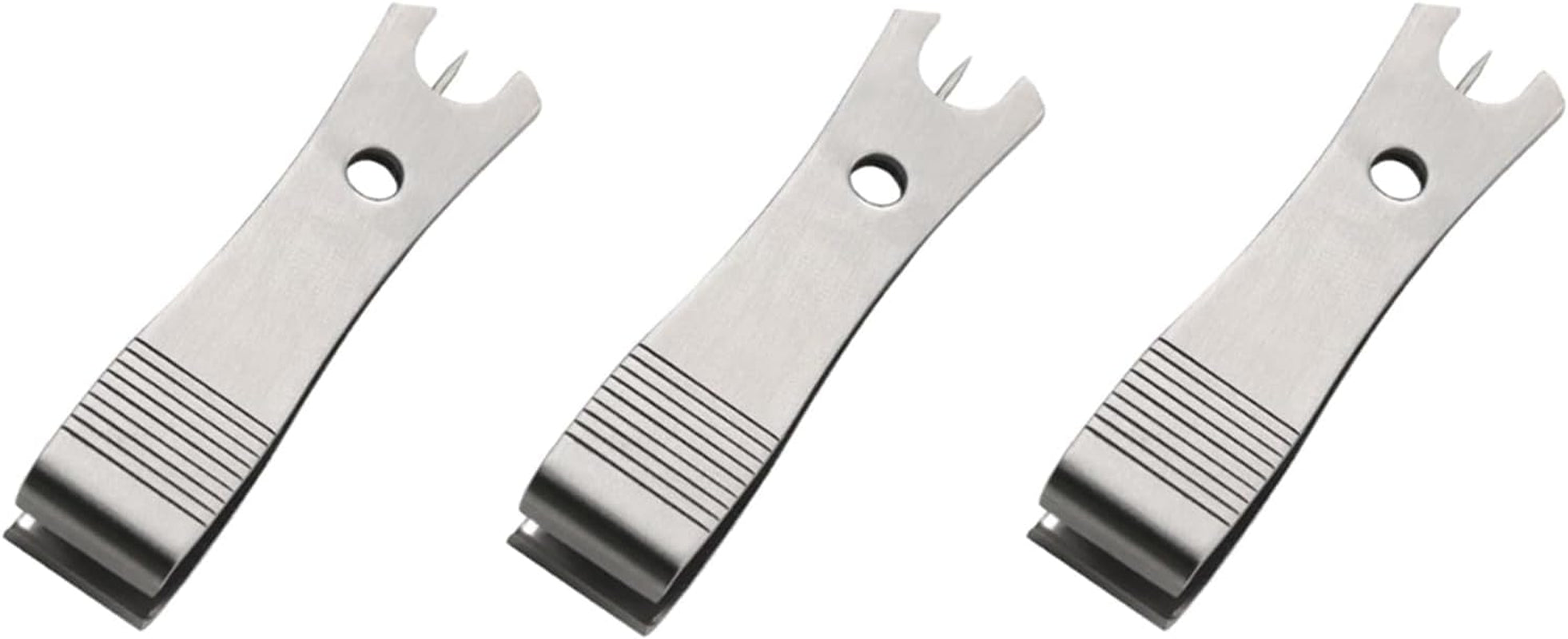 3 Pcs Fishing Line Cutter Nipper Set with Hook Eye Cleaner, Stainless Steel Fly Fishing Line Clippers, Multi-Purpose Cutting Tool for Braid/Mono, Sharp Cutting Nipper Accessories