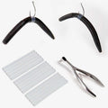 Wacky Rig O Ring Tool Kit - 15 Silicone Tubing (S/M/L) with Stainless Steel Tool for Senko Worms