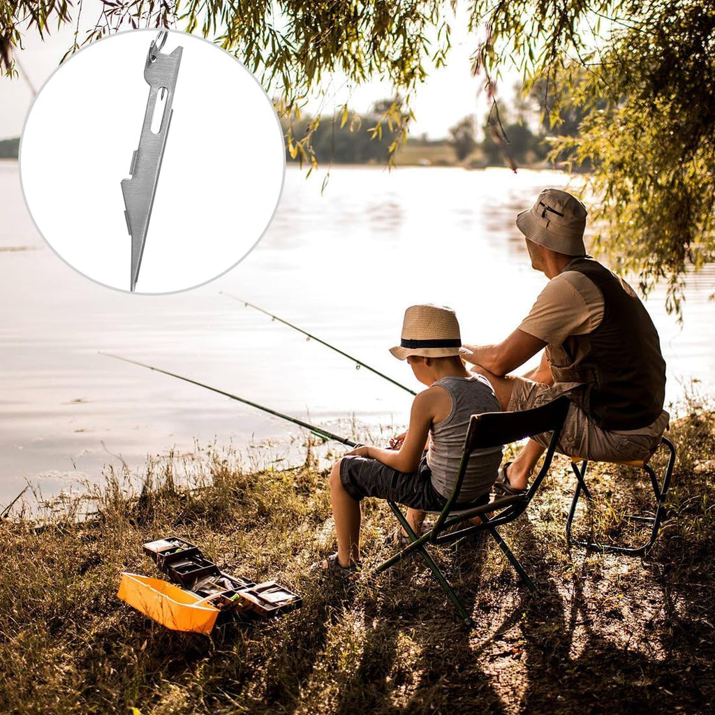 3 PCS Fishing Knot Tying Tool,Line Cutter,Fishing Quick Knot Tool Fly Fishing Angler Accessories Nail Knot Tying Tool for Hooks,Lures and Line