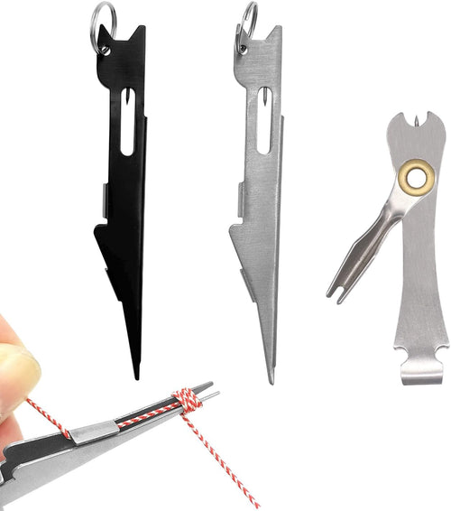 Auswalar Knot-Tying Tool and Line-Cutter Set, 3-Piece