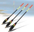 Fishing Floats and Bobbers - 3Pc Slip Bobbers for Crappie, 1.5+6G, 1.5+5G, 1.5+4G