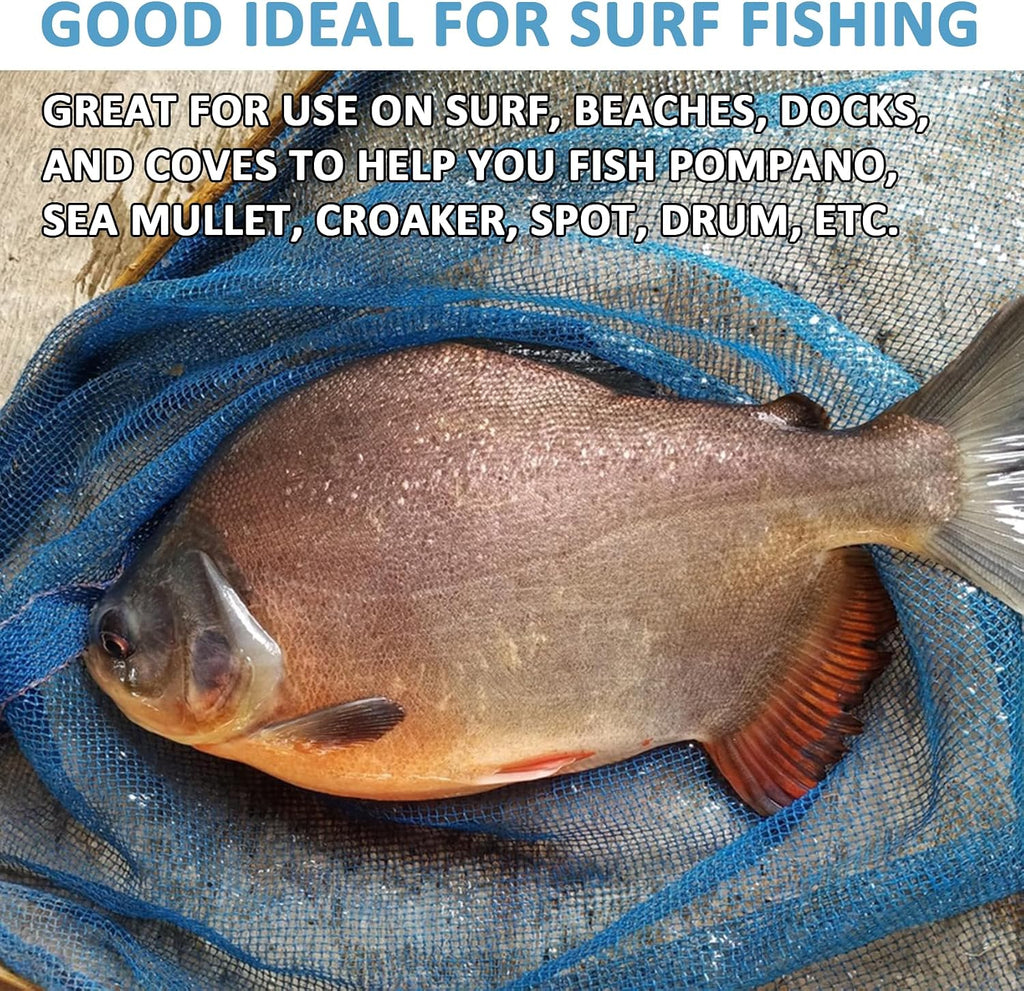 Sea Bass High Low Rigs, Pre Tied Pompano Porgy Rigs for Surf Fishing