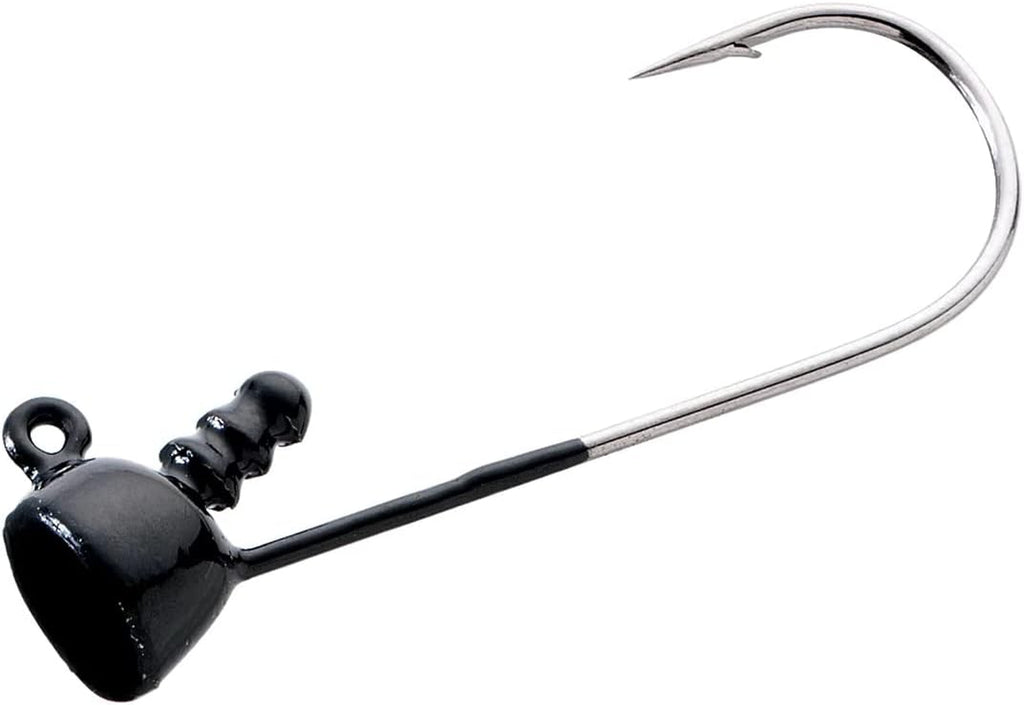 Spot Remover Jig Head with Nickel Ultra-Point Hook for Soft Plastic Bass Fishing Baits - 5 Pack