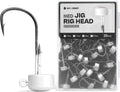 Ned Rig Jig Heads, 20 Pack Finesse Mushroom Jig Hooks Kit for Bass Fishing 1/16 3/32 1/8 3/16Oz