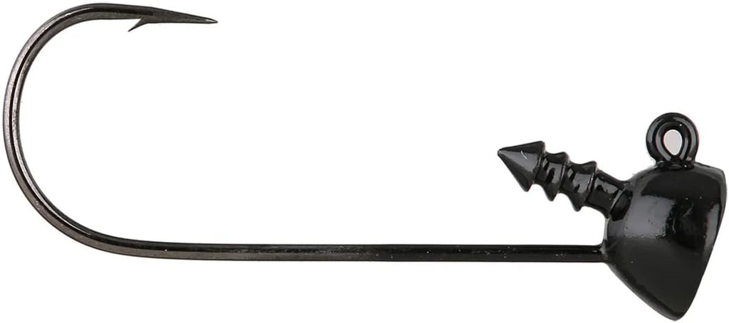 Spot Remover Jig Head with Nickel Ultra-Point Hook for Soft Plastic Bass Fishing Baits - 5 Pack
