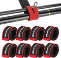 8 Pcs Fishing Rod Straps Adjustable Neoprene Ties Elastic Fishing Rod Tackle Belt Ties Casting Rod Straps for Fixed Casting Rods & Spinning Rods & Fly Rods Wrap Protectors
