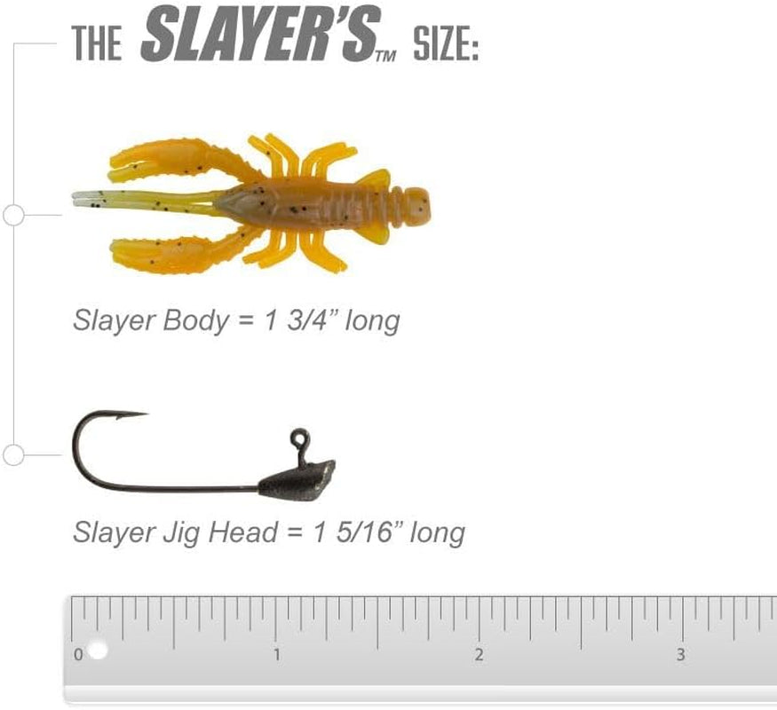 Arms Family Homestead Slayer Kit - 36 Piece Crawfish Imitation Fishing Kit - Perfect for Creeks and Ponds -Made in the USA