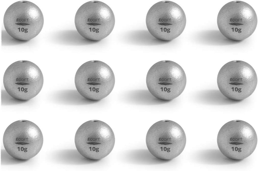 Lead Free Fishing Weights Sinkers 10G-200G Coated Egg Sinkers Weights Oval Shape Assorted Sizes Bag and Fishing Weights Assortment Box Non-Lead Fishing Weights Saltwater Freshwater