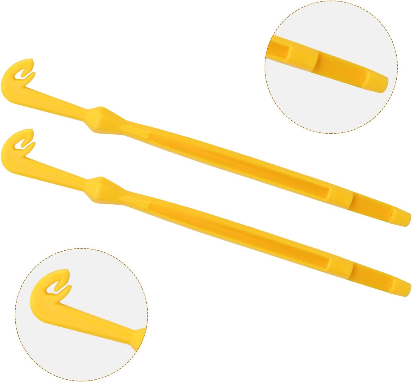 6 Pcs Fish Hook Line Quick Fishing Knot Tying Tool Kit with Disgorgers, Tie Fast Metal Fishing Line Tieing Tool, Portable Tying Knotting Tool for Fly Fishing Sea Fishing Casting Fishing