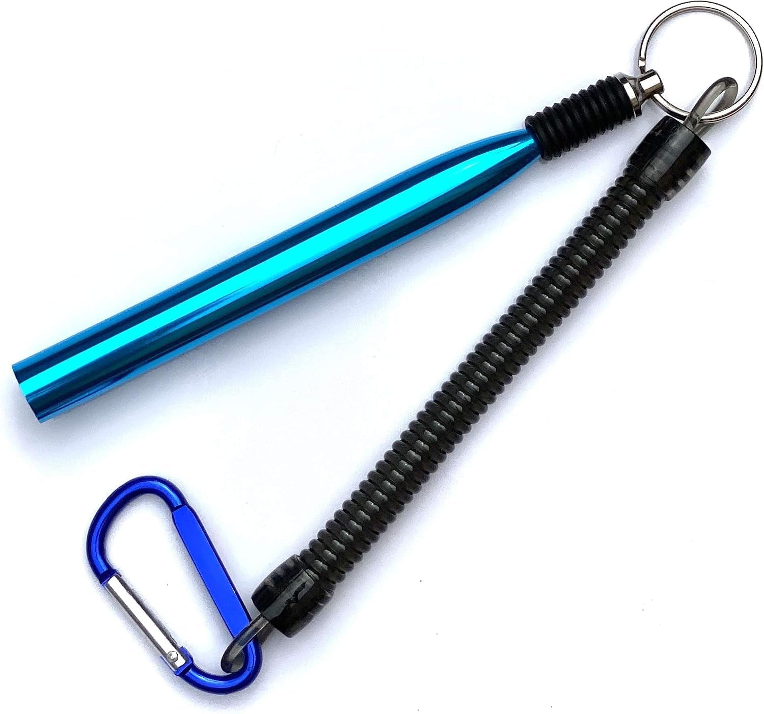 2 Pack Wacky Rig Tool and O Rings (220 or 340Pcs) | Blue + Camouflage Tools for Senkos Stick Bait Neko Ned Finesse Rigging Style Kit Bass Fishing Gear Aluminum Tube (NO Worms or Hooks)